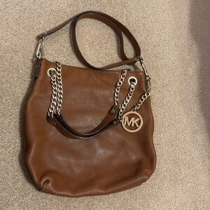 Michael Kors Tan satchel Crossbody